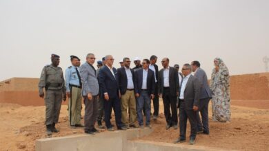 صورة تدشين سد في ولاته بطاقة 500 ألف متر مكعب