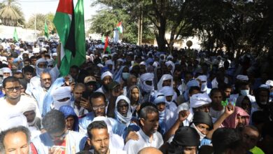 صورة نواكشوط تنتفض نصرة لغزة – صور