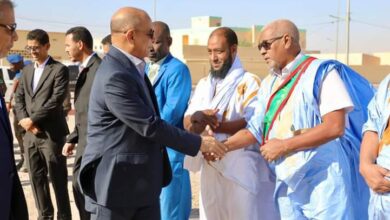 صورة وزير المياه يطلع على تقدم الأشغال في بعض المكونات التابعة لقطاعه