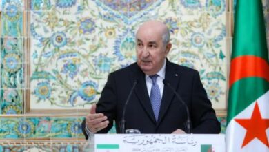 صورة الإعلان عن تعجيل الانتخابات الرئاسية في الجزائر