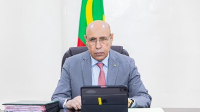 صورة أوامر رئاسية لوزراء بالبقاء في نواذيبو لإعداد مخطط عمل