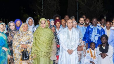 صورة إفطار رئاسي على شرف مجموعات شبابية