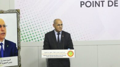 صورة الحكومة تنفي حدوث أي لقاء بين الرئيس ولد الغزواني والرئيس الإسرائيلي