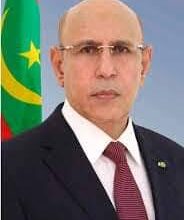 صورة رئيس الجمهورية يهنئ عمال موريتانيا بعيدهم الدولي (تغريدة)