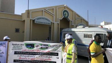 صورة نواكشوط : الشغيلة تحتفل بعيدها السنوي