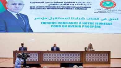 صورة ولد الشيخ الغزواني يشرف على إطلاق النسخة الخامسة من “مشروعي مستقبلي”