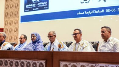 صورة عضو المجلس الوطني لحزب الإنصاف د.محمد عالي ولد زين ينظم تظاهرة سياسية داعمة لترشح محمد ولد الشيخ الغزواني