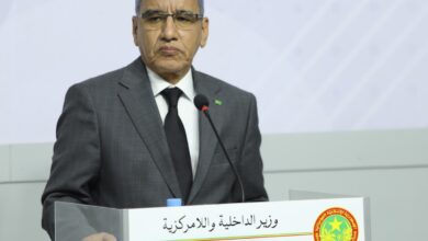 صورة الوزير ولد محمد الأمين : الأمن خط أحمر ويعلو على كل اعتبار