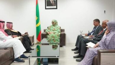 صورة مباحثات موريتانية سعودية في مجال الصحة