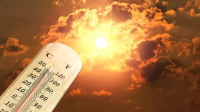 صورة الأرصاد الجوية تتوقع عواصف الرملية على شمال موريتانيا