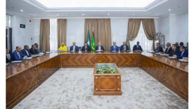 صورة رئيس الجمهورية يستقبل الامناء العامين للوزارات