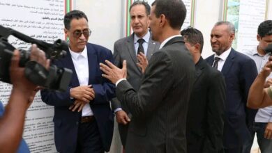 صورة وزير الثقافة يؤدي زيارة تفقد واطلاع لبعض المؤسسات التابعة لقطاعه.د