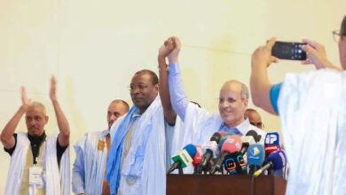 صورة كلمة رئيس حزب ” انصاف ” الجديد