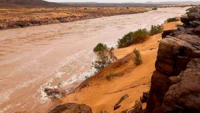 صورة توقع أمطار على ولاية آدرار والأرصاد الجوية تدعو لليقظة والحذر من السيول