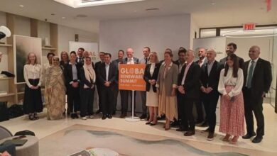 صورة أثاء قمة المستقبل في نيويورك، وزيرة البيئة والتنمية المستدامة تطالب بتسريع الانتقال الطاقي