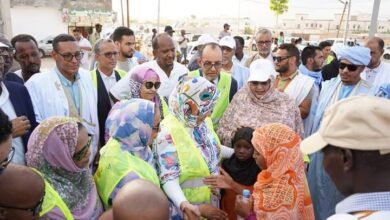 صورة انطلاق مسيرة “خطوات الأمل”