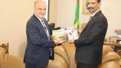 صورة وزير الثقافة يجري مباحثات مع السفير التركي
