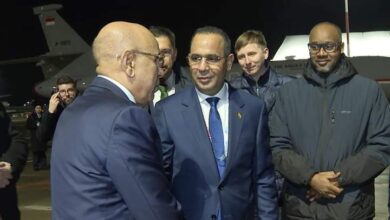 صورة رئيس الجمهورية يغادر مدينة قازان