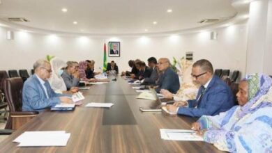 صورة الوزير الأول يجتمع باللجنة الوزارية المكلفة بمتابعة تنفيذ المشاريع الكبرى