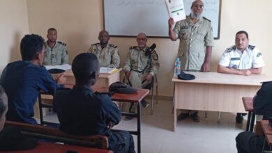 صورة إدارة الأمن تبدأ تكوين الشرطة حول “التعامل النموذجي في الشارع العام”