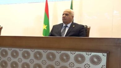 صورة وزير العدل يتلقى رسالة من الأمين العام المساعد لجامعة الدول العربية