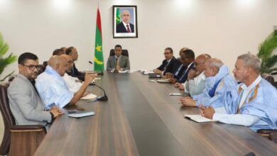 صورة الوزير الأول يجتمع بمُورّدي الأدوية