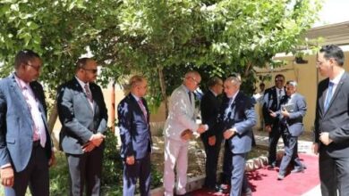 صورة وزير العدل يؤدي زيارة للمحكمة المتخصصة فى محاربة العبودية والاتجار بالأشخاص