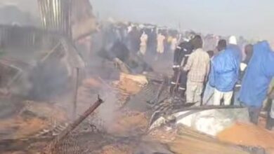 صورة وفاة طفل جراء حريق في منطقة حياة جديدة بتوجنين