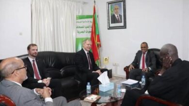 صورة رئيس السلطة العليا للصحافة يستقبل السفير الألماني لتعزيز التعاون الإعلامي