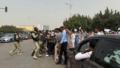 صورة تجدد احتجاجات الطلاب أمام وزارة التعليم العالي