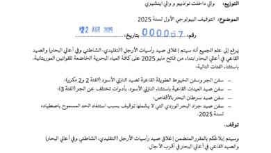 صورة فاتح مايو.. بدء التوقيف البيولوجي الأول في 2025