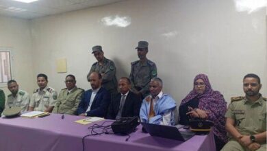 صورة تكوين للشرطة على نظام المرور الرقمي بتيرس زمور