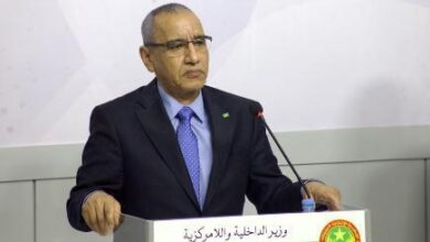 صورة معالي الوزير محمد أحمد ولد محمد الأمين كفاءة أعادت للداخلية هيبتها