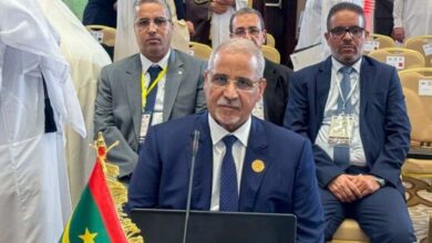 صورة ولد مكت: الوضع بفلسطين يُحتّم على البرلمانات اتخاذ قرارات شجاعة