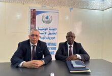 صورة رئيس اللجنة الوطنية لحقوق الإنسان البكاي ولد عبد المالك يتسلم مهامه