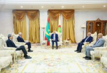 صورة غزواني يجري مباحثات مع رئيس البرلمان المغربي