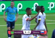 صورة المنتخب الوطني لكرة القدم المصغرة يتعادل مع نظيره سلوفيني