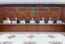 صورة قائمة التعيينات خلال اجتماع الحكومة اليوم