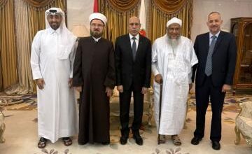 صورة رئيس اتحاد علماء المسلمين يلتقي غزواني ويقترح إطلاق مشاريع سكنية وتنموية