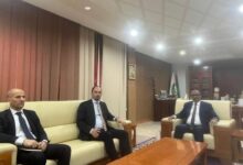 صورة رئيس أرباب العمل يستقبل السفير الجزائري ويبحث تعزيز التعاون الاقتصادي