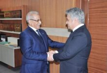 صورة رئيس الجمعية الوطنية يستقبل السفير المصري بنواكشوط