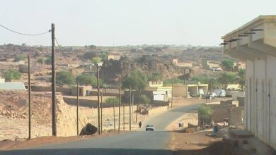 صورة توقعات لأمطار خفيفة في عدد من مناطق موريتانيا
