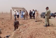 صورة والي إينشيري يؤدي زيارة لقنوات صرف مياه الأمطار في اكجوجت