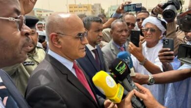 صورة إيجاز صحفي من المكتب الإعلامي لرئاسة الجمهورية