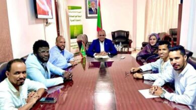 صورة نقابة الصحافة الرياضية تبحث واقع الإعلام مع رئيس “الهابا”