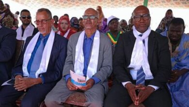 صورة انطلاق الحملة التحسيسية حول خدمات العون الطبي الاستعجالي فى ولايات نواكشوط الثلاث