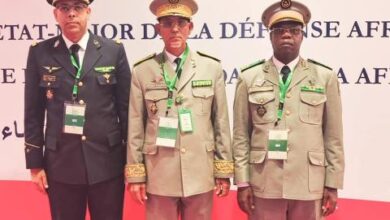 صورة مشاركة موريتانية في قمة قادة الأركان الأفارقة بأبوجا