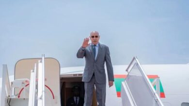 صورة غزواني يغادر طوكيو عائدًا إلى نواكشوط