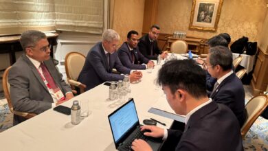 صورة مباحثات موريتانية يابانية بشأن تمويل مشاريع حكومية