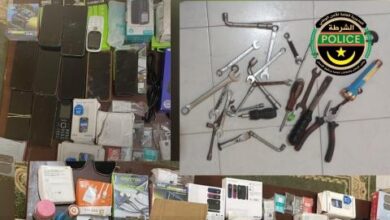 صورة الشرطة تعتقل شابين اعترفا بسرقة محلات تجارية وصرافات ومجازر في تيارت